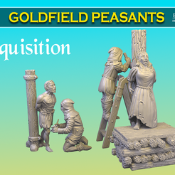 Set-28-Inquisition.png Файл STL Инквизиция (Голдфилдские крестьяне)・3D модель для печати скачать