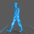 Walking-PC-1-left.png Modern US Soldier in a Patrol Cap #3