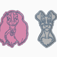 todos.png Lady and the tramp cookie cutter pack