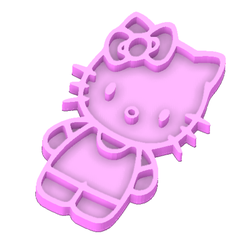 rect858-9.png STL file hello kitty cookie cutter・3D printable model to download, Vitalboom