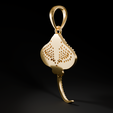 3.png Modelo de impressão 3D do pingente Stingray