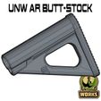UNW-AR-butt-STOCK.jpg UNW AR15  Butt-stock