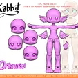 il_1588xN.4771459482_kwj9.webp [KABBIT ADDON] - Orianna Parts for Kabbit BJD - (For FDM andSLA Printing)