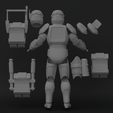 RC2.png Clone Republic Commando - One12 - STL files 3D print model