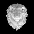 6.jpg Lion head bar relief