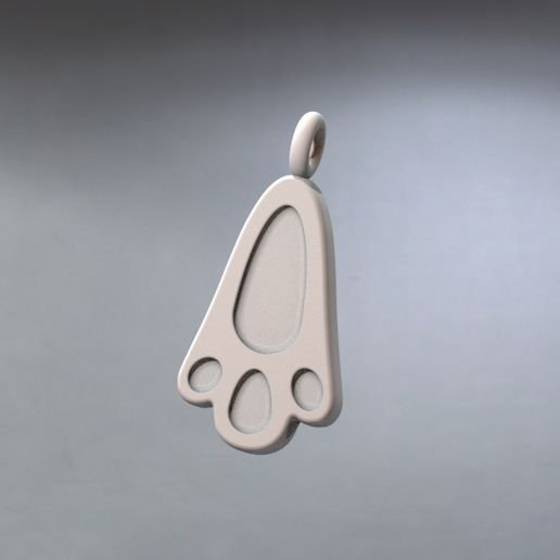🦶 Rabbit's foot・ STL File for 3D printing・Cults