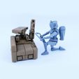 SquareAlona_4.jpg Fichier STL gratuit Robot ménager articulé de 3,75 pouces - pas de support・Objet imprimable en 3D à télécharger, Toymakr3D