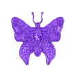 butterfly.stl Ornate Butterfly