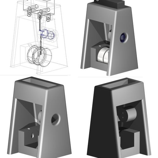 🛏️ Manual Bed Leveling Sensor・ 3D File for ・Cults