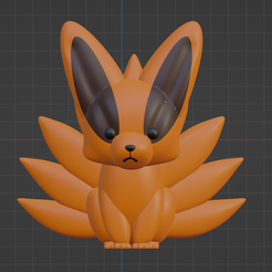 image_2023-04-10_153457698.png Fichier STL Chibi kurama・Modèle à télécharger et à imprimer en 3D