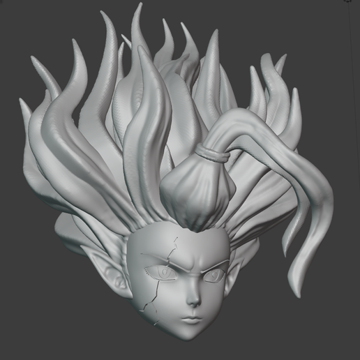 🧚 Fairy Tail - Mirajane Head Sculpt - Dynamic Hair - Easy