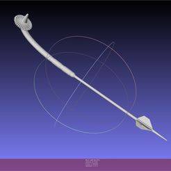 meshlab-2022-04-24-06-10-00-31.jpg Télécharger fichier STL Star Wars Boba Fett Gaffi Stick Imprimable Assemblage • Objet à imprimer en 3D, julian-danzer