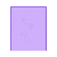 agostina letra  2 tapa caja 10x12x4.stl Box with sliding lid