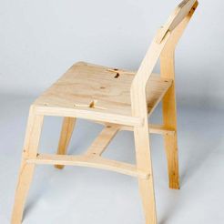 DSC_8044.jpg Free DXF file X-CHAIR・Object to download and to 3D print