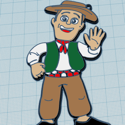Captura.png Archivo STL Zenon llavero・Modelo de impresora 3D para descargar