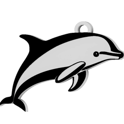 delf-2.png CUTE DOLPHIN KEYCHAIN / EARRINGS / NECKLACE