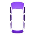 windows.stl Dodge Durango Srt Hellcat 2021 PRINTABLE CAR IN SEPARATE PARTS