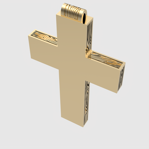 3d Print Wooden Like Cross