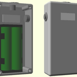 1590b.png Бесплатный SCAD файл Customizable Box Mod Generator・Шаблон для 3D-печати для загрузки
