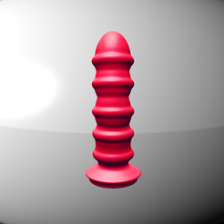 riley-ellie-ass-rider-1.png STL file Ribbed Dildo・3D printer design to download