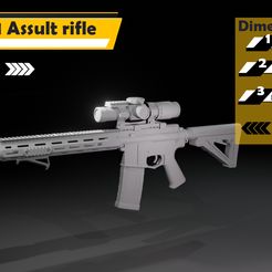 MAIN.jpg 1/6 scale KS-1 assult rifle