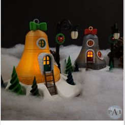 005B.jpg CHRISTMAS FAIRY HOUSE 3 OF 5 - THE LITTLE BELL