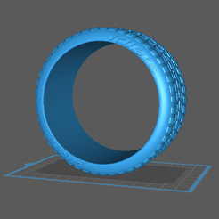 Photo-Tyre-1.png Fichier STL Pneus de route (pour utilisation avec nos jantes) - Real Rims Australia・Idée pour impression 3D à télécharger