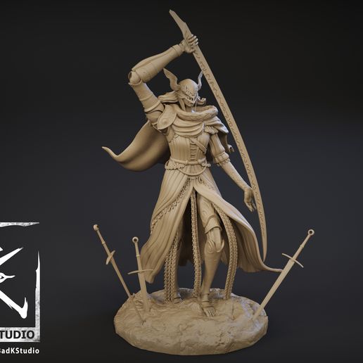 Malenia2.229.jpg MALENIA - ELDEN RING 3D PRINTING MODEL
