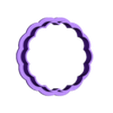 scalloped circle-5cm.stl Cortador de galletas con forma de círculo festoneado (disponible en varios tamaños)