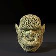 10007.jpg 3D-Datei Warcraft Ork Kopf・3D-druckbares Modell zum Herunterladen