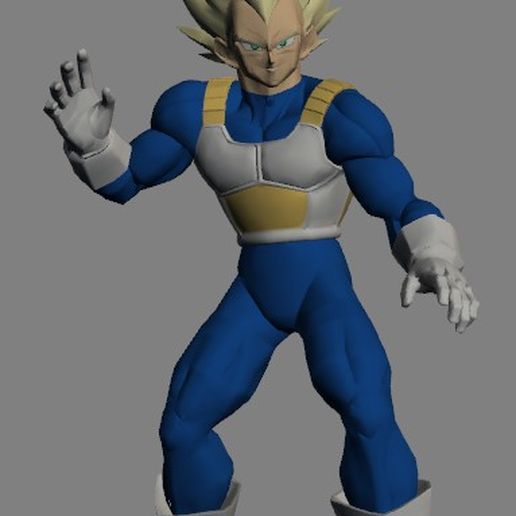 Vegeta - DBFZ 3D model