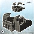 1-PREM-B33.jpg Modern urban ruins pack No. 2 - Modern WW2 WW1 World War Diaroma Wargaming RPG