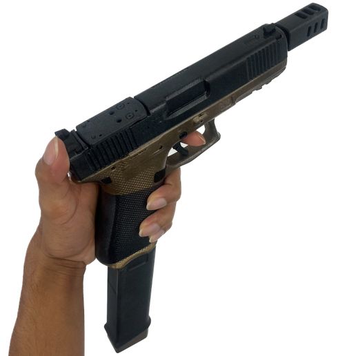 🔫 Custom X13 Auto Handgun Glock Call of Duty CoD Pistol・ 3D File for 3D ...