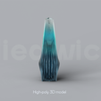 D_8_Renders_0.png Niedwica Vase D_8 | 3D printing vase | 3D model | STL files | Home decor | 3D vases | Modern vases | Floor vase | 3D printing | vase mode | STL