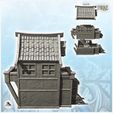 3.jpg Large medieval building with curved roof and access staircase (7) - Medieval Gothic Feudal Old Archaic Saga 28mm 15mm RPG