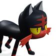 2Q.jpg POKÉMON Pokémon litten CAT 3D MODEL RIGGED CAT Delibird DINOSAUR Pokémon Pokémon