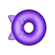 pikachu donut pailette.stl Pikachu ciambella e portachiavi Pokémon