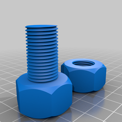 nuts_and_bolt_v1.png Free STL file nuts and bolt・3D print design to download, blin