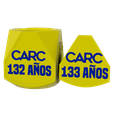 CARC CARC 132 ANOS | 133 ANOS Mate Rosario Central ( 7 stars shield)