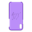 laker logo iphone x case.stl Чехол для Iphone x laker