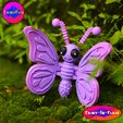 E.jpg Print-In-Place Cute Flexi Butterfly