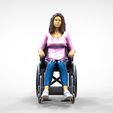 DisableP.19.jpg N1 Disable woman on wheelchair