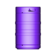 50l_barrel.stl Collection de tonneaux et de bouteilles de bière - 1/24 - Accessoires pour modèles réduits