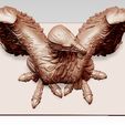 13.jpg Archivo STL Eagle sculpture 3D print model・Objeto imprimible en 3D para descargar