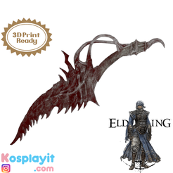 Listing-Template-V7-Listing-Photo-Sample.png Elden Ring Reduvia Dagger Digital 3D Model - File Divided for Facilitated 3D Printing - Elden Ring Cosplay - Elden Ring Dagger