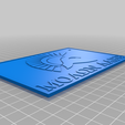 MolonLabe_wHoles.png Free STL file Molon Labe - Come And Take It・3D print object to download