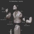 MrWalthersthnap_assembly_display_large.jpg Free STL file Bold Machines: Mr. Walthersnap・3D printable model to download
