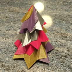 Capture d’écran 2017-12-14 à 10.18.59.png Free STL file Candy Cane Christmas Tree - 4 Colours - Single Extruder・Template to download and 3D print