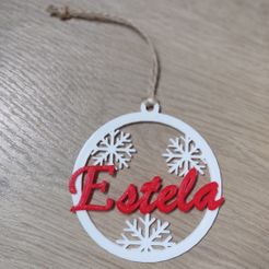 IMG_20221205_115942.jpg Free STL file Christmas ball・3D printable model to download