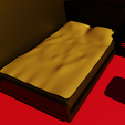 Warm-gaming-room_Bedcloseup-closeup.png 3D warm gaming room